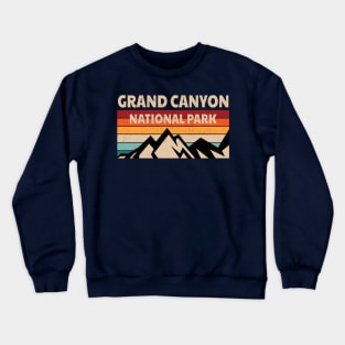 Grand Canyon National Park Retro Crewneck Sweatshirt